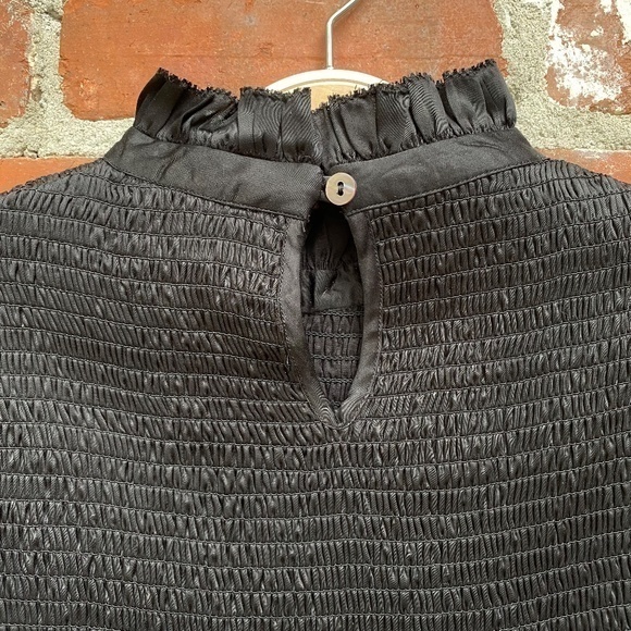 Cleobella‎ Black Long Sleeve Mini Dress Size XS - Picture 6 of 10